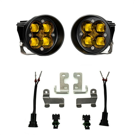 Baja Designs 447704 Amber Fog Light Kit fits 2016-2023 Toyota RAV4