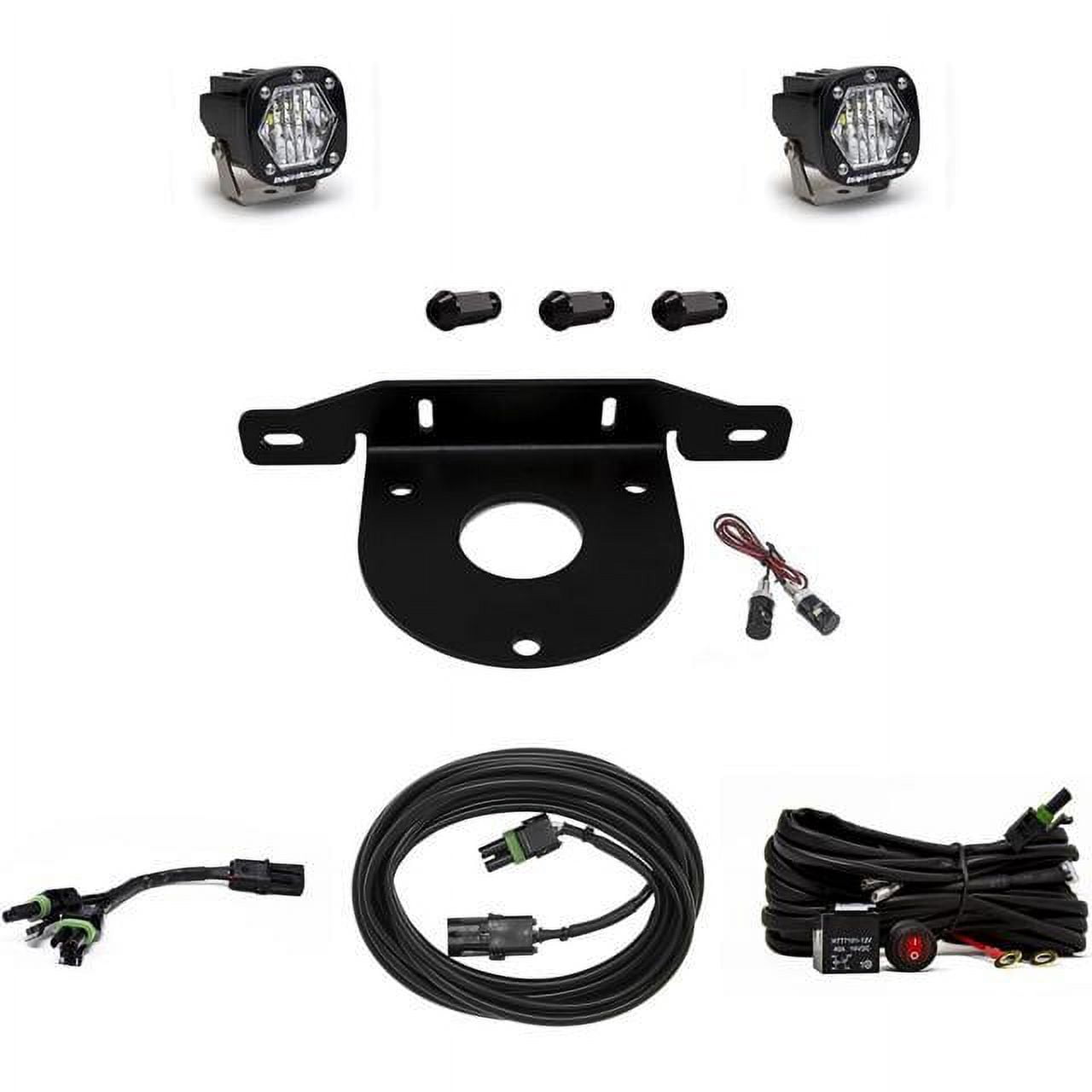 Baja Designs - 447766 - Cube, Round, Rectangular, & Oval Lights - 810031744077 Fits select: 2021 FORD BRONCO