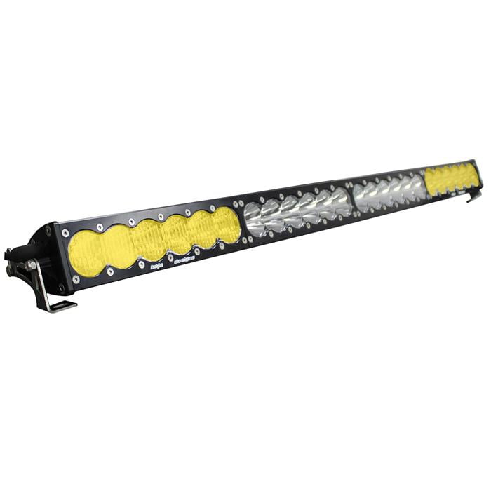 40 Inch LED Light Bar Amber/White Dual Control Pattern OnX6 Arc Series Baja Designs