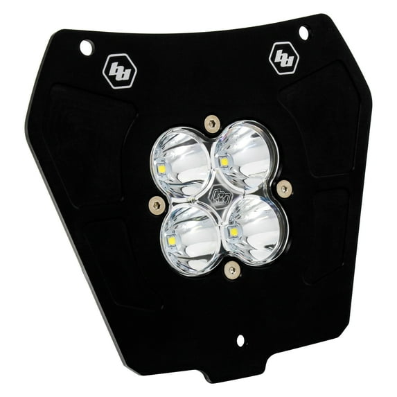 Baja Designs 49-7081 - Headlight Location Mounted Squadron Pro 3" 40W Square Driving/Combo Beam LED Light Kit