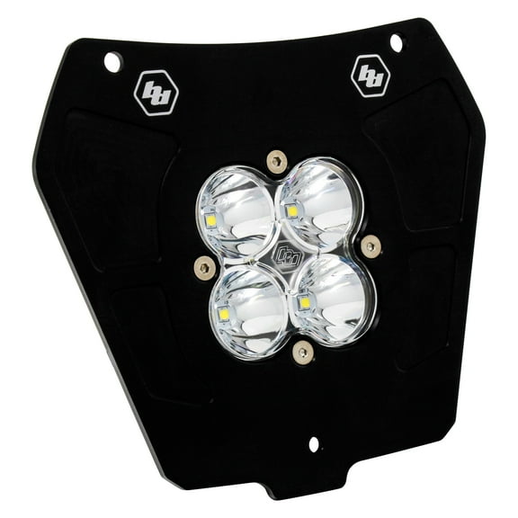 Baja Designs 49-7081 - Headlight Location Mounted Squadron Pro 3" 40W Square Driving/Combo Beam LED Light Kit