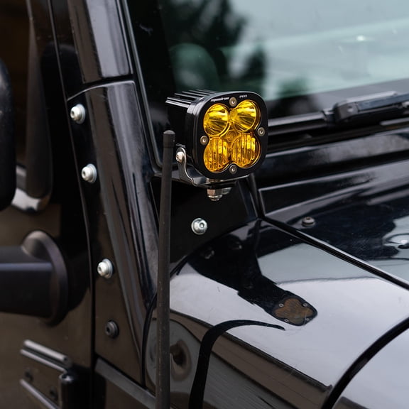 Baja Designs 497813 12" x 12" x 10" Amber Fog Lights 40 watts 4,600 lumens