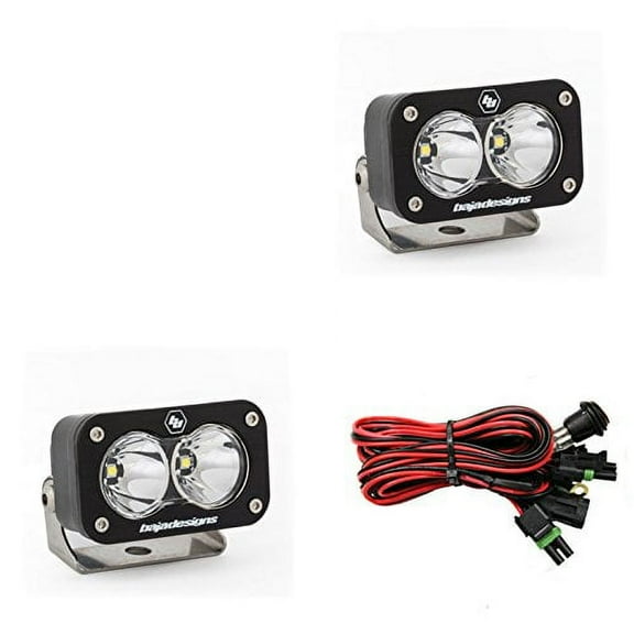 Baja Designs 547801 S2 Sport, Pair Spot Led