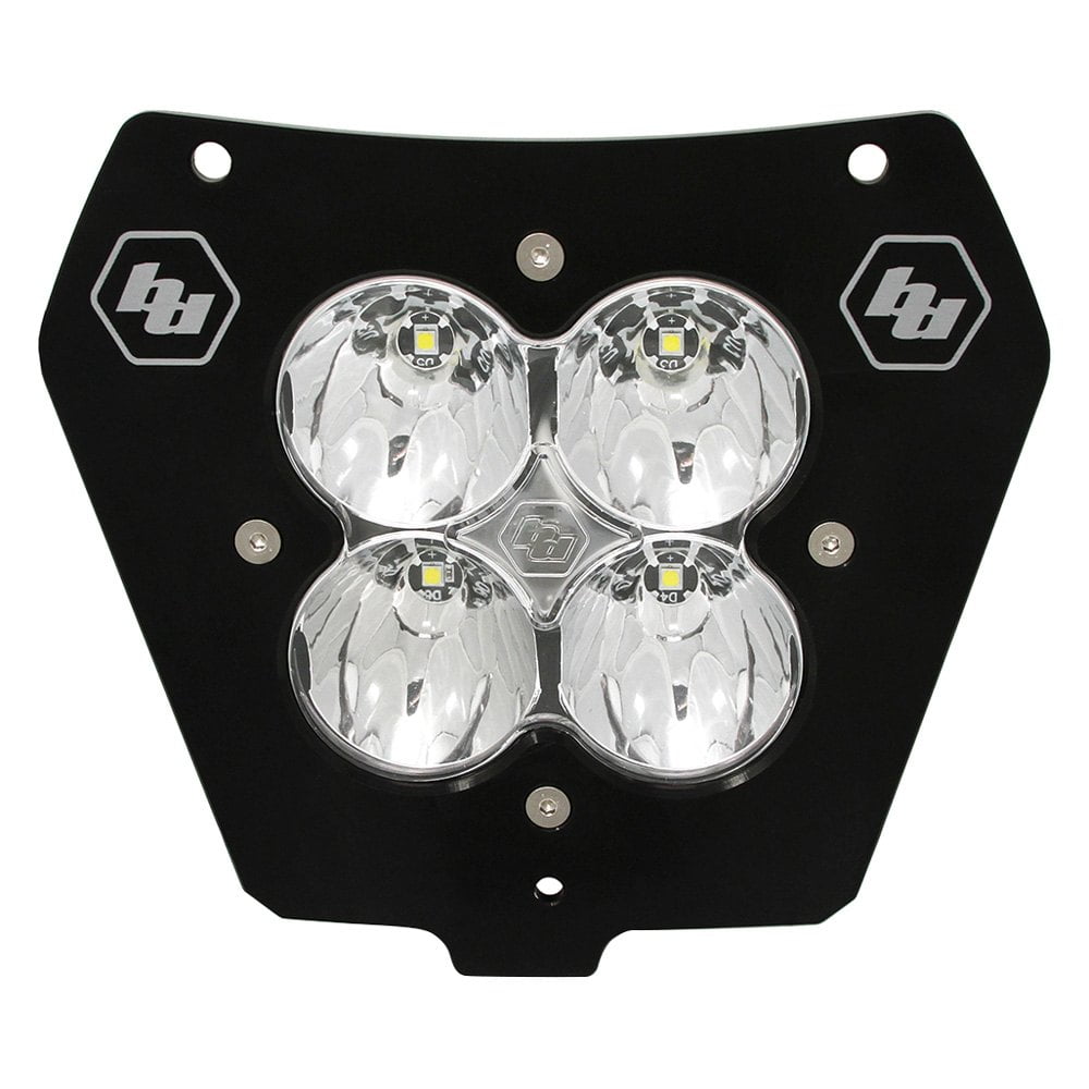 Baja Designs 67-7010 - Headlight Location Mounted XL80 4.43" 80W Square Driving/Combo Beam LED Light Kit