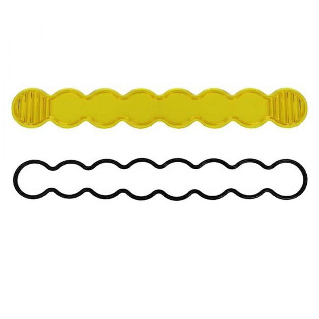 Baja Designs 708313 Rectangular Amber Plastic Driving & Combo Beam Lens, Automotive Light Lenses