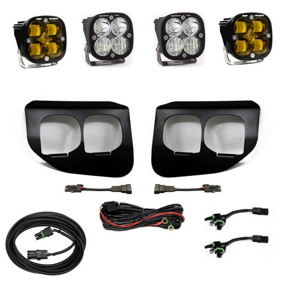 Baja Designs Ford Super Duty (20-On) Fog Lights Dual FPK Amber SAE/Pro DC Baja Designs - 447737 Fits select: 2020-2022 FORD F250, 2020-2022 FORD F350