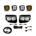 thumbnail image 1 of Baja Designs Ford Super Duty (20-On) Fog Lights Dual FPK Amber SAE/Sport DC Baja Designs - 447739 Fits select: 2020-2022 FORD F250, 2020-2022 FORD F350, 1 of 3