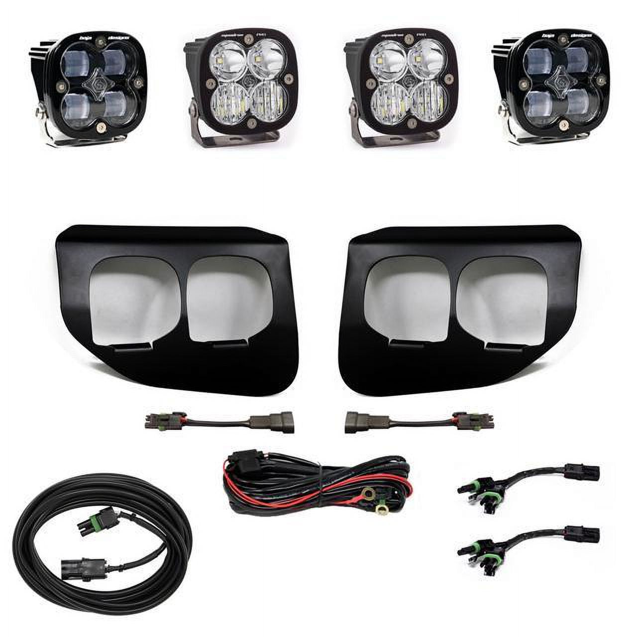 Baja Designs Ford Super Duty (20-On) Fog Lights Dual FPK SAE/Pro DC Baja Designs - 447736 Fits select: 2020-2022 FORD F250, 2020-2022 FORD F350