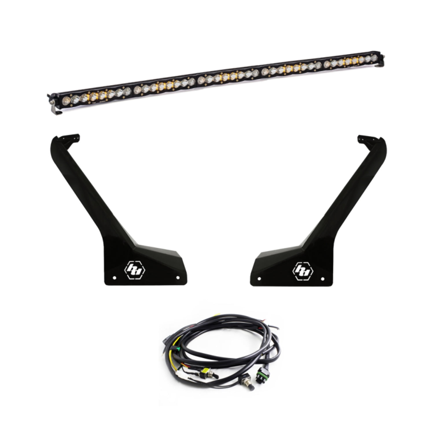 Baja Designs Jeep JL/JT Roof Bar LED Light Kit 50in S8 - 447665 Fits select: 2018-2019,2021 JEEP WRANGLER UNLIMITED