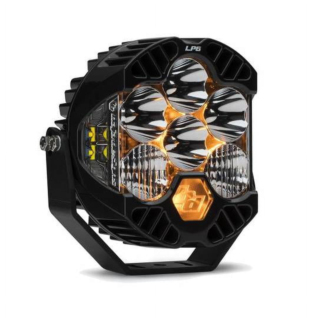 Baja Designs LP6 Pro 6 Inch LED Driving Combo Black ATV UTV Fits Jeep Motorcycle Truck SUV 270003