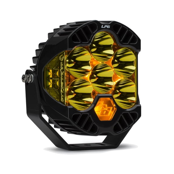 Baja Designs LP6 Pro Spot LED - Amber for Automotive Use