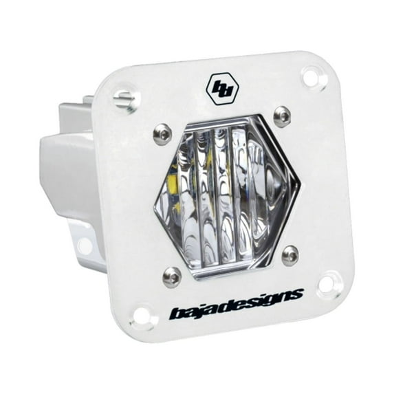 Baja Designs S1 Flush Mount Wide Cornering LED White - 381005WT