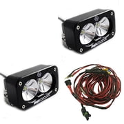 Baja Designs S2 Pro 21W, 2,150 Lumens LED Spotlight Universal, 2 Pack