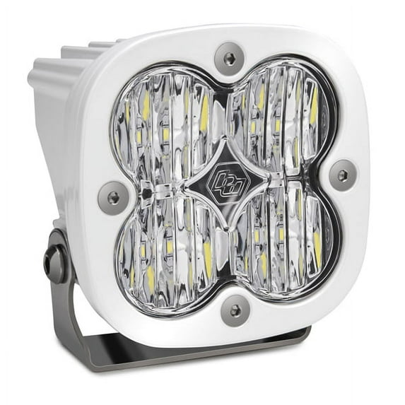 Baja Designs Squadron Pro White Wide Cornering Pattern LED Light Pod - Clear - 490005WT