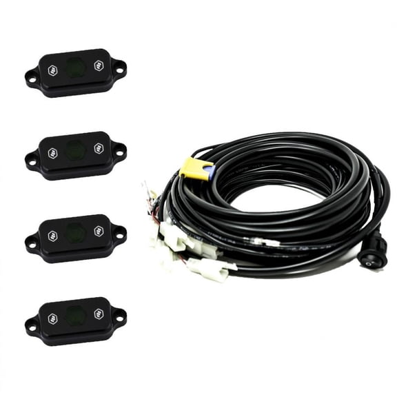 Baja Designs Universal Green Rock Light Kit - 447057 Fits select: 2006-2021 FORD F150, 2007-2021 CHEVROLET SILVERADO