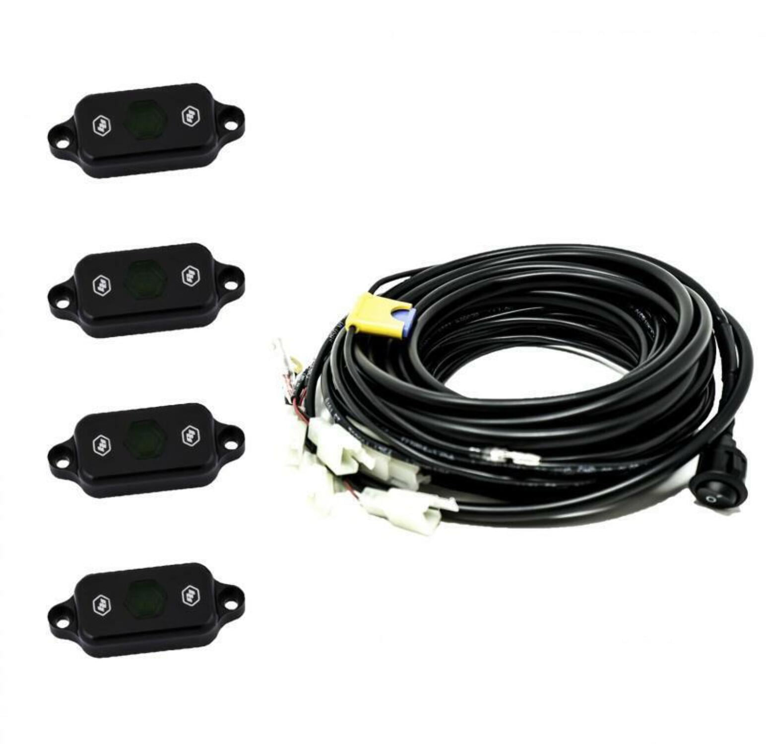 Baja Designs Universal Green Rock Light Kit - 447057 Fits select: 2006-2021 FORD F150, 2007-2021 CHEVROLET SILVERADO