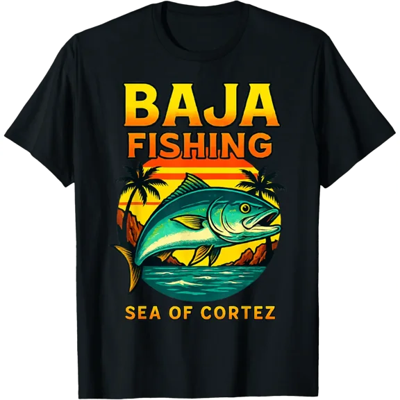 Baja Fishing Adventure Sea Of Cortez T-Shirt