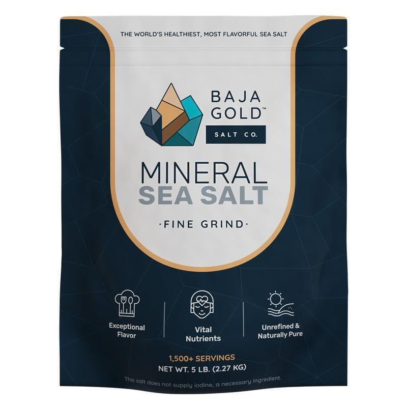 Baja Gold Unrefined Kosher Mineral Sea Salt - Walmart.com