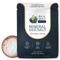 thumbnail image 1 of Baja Gold Mineral Sea Salt - Recommended by Gary Brecka - Natural Grain Salt for Cooking & Seasoning | Authentic Baja Gold | Great for Finishing Dishes | 1 lb. Resealable Bag, 300+ Servings, 1 of 7