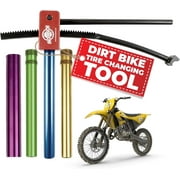 Baja No Pinch Stainless Steel Ultimate Compact Dirt Bike Tire Changing Tool Kit for 16" - 21" Wheels