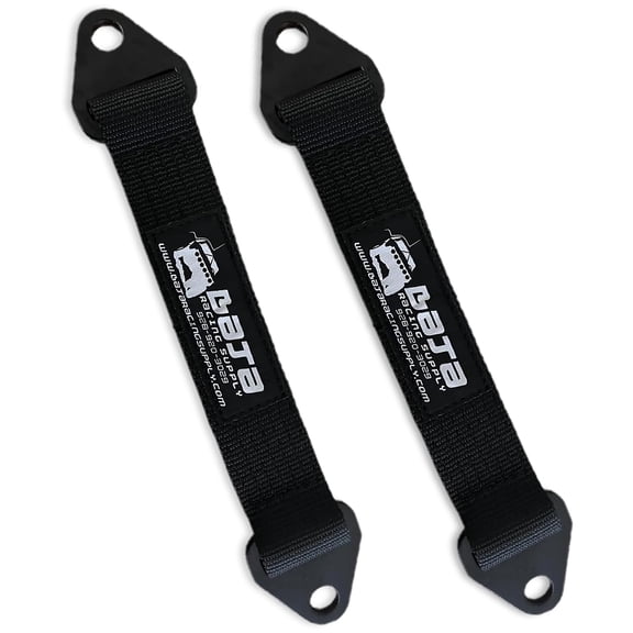 Baja Racing Supply Limit Straps 12 Tow Straps 2 Pack