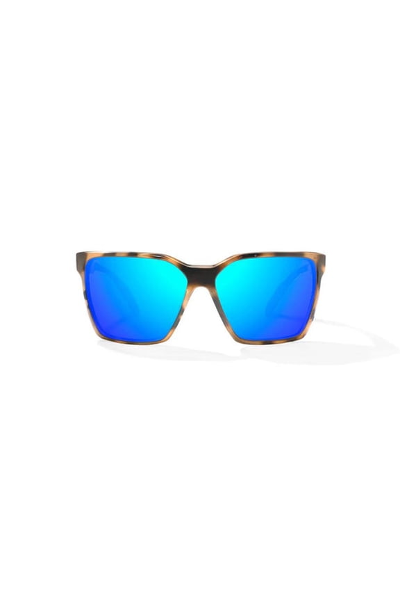 Eldora - Brown Tortoise Gloss / Blue Mirror - Glass