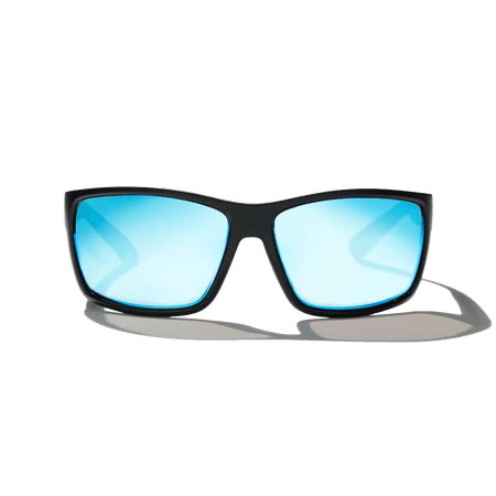 BAJIO Bales Beach Black Matte | Blue Mirror Glass LG Sunglasses
