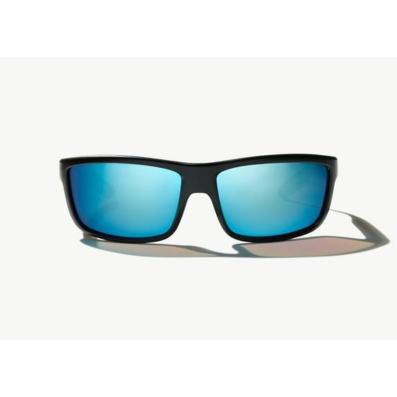 BAJIO Nippers Black Matte | Blue Mirror Glass MD Sunglasses