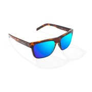 Bajio Hopedale - Dark Brown Tortoise / Gloss Blue Mirror Glass
