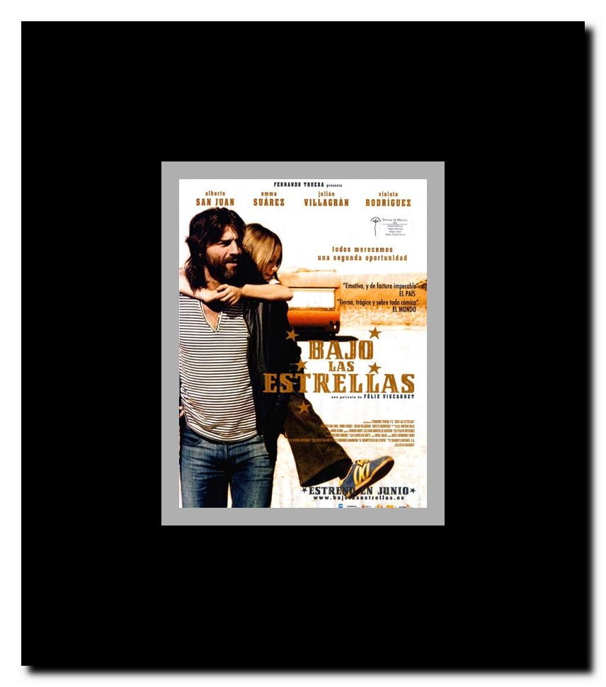 Bajo las estrellas Framed Movie Poster