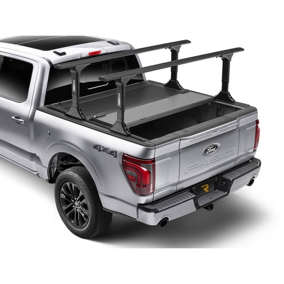 BAKFlip 449602TS MX4 TS Hard Folding Tonneau Cover w/ T-Slot Rails Fits 2017-2025 Honda Ridgeline 5'4" Bed