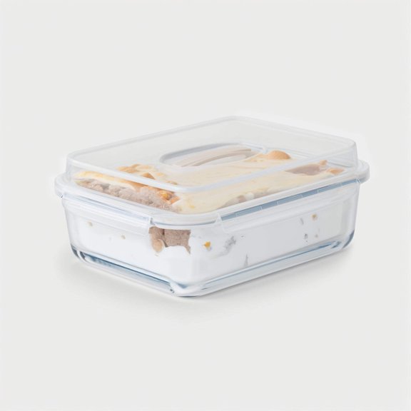 Bake Carry Glass Set (5 Containers, Vanilla)
