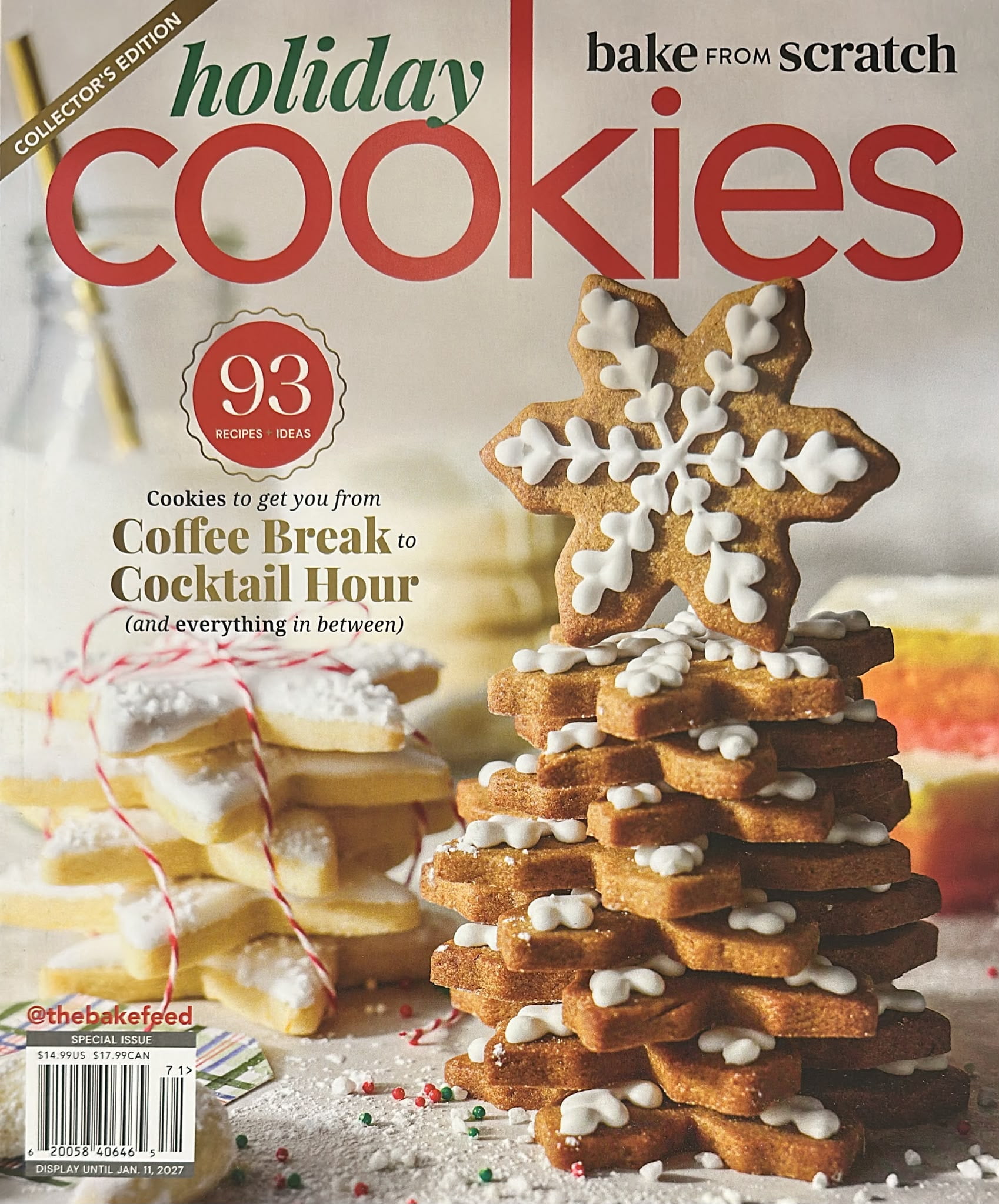 Bake From Scratch Holiday Cookies Magazine Issue 71 - Walmart.com