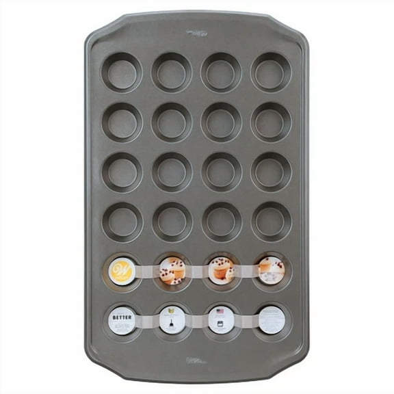 Bake It Better Non-Stick Mini Muffin Pan, 24-Cup