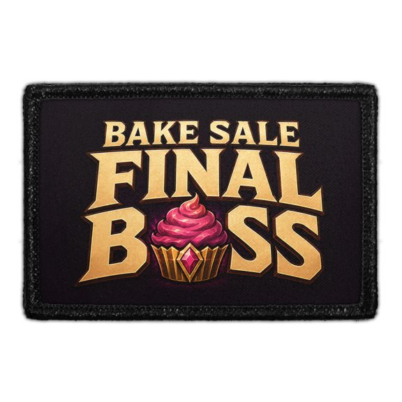 Bake Sale Final Boss - Removable Patch