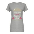 thumbnail image 1 of Bake The World Phrase Graphic Shaped T-Shirt Women -Image by Shutterstock, Female XX-Large, 1 of 2