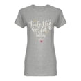 thumbnail image 1 of Bake The World Slogan Design Shaped T-Shirt Women -Image by Shutterstock, Female Medium, 1 of 2