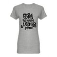 thumbnail image 1 of Bake The World Slogan Shaped T-Shirt Women -Image by Shutterstock, Female Large, 1 of 2