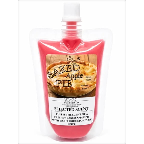 Baked Apple Pie Wax Melt Squeezable Pack (4Ounces)