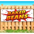 thumbnail image 1 of Baked Beans 13 oz Vinyl Banner With Metal Grommets, 1 of 4