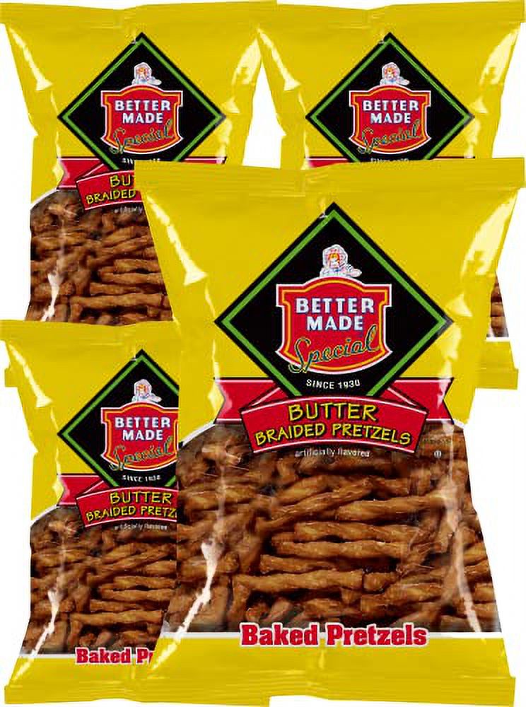 Baked Butter Braid Pretzels 12Oz Bags Snacks. Baked, Family Owned And Operated (BUTTER BRAID