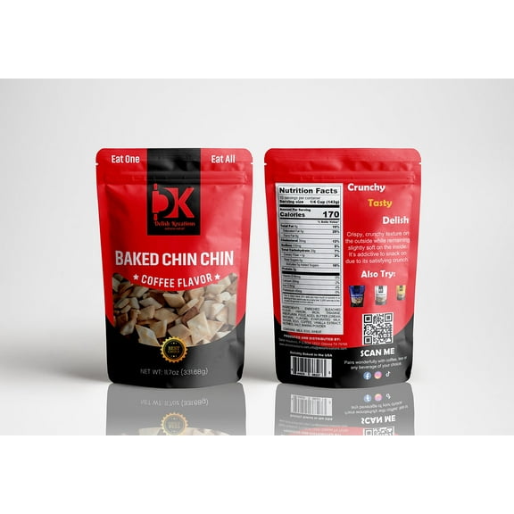 Baked Chin Chin Coffee Flavor 11.7oz
