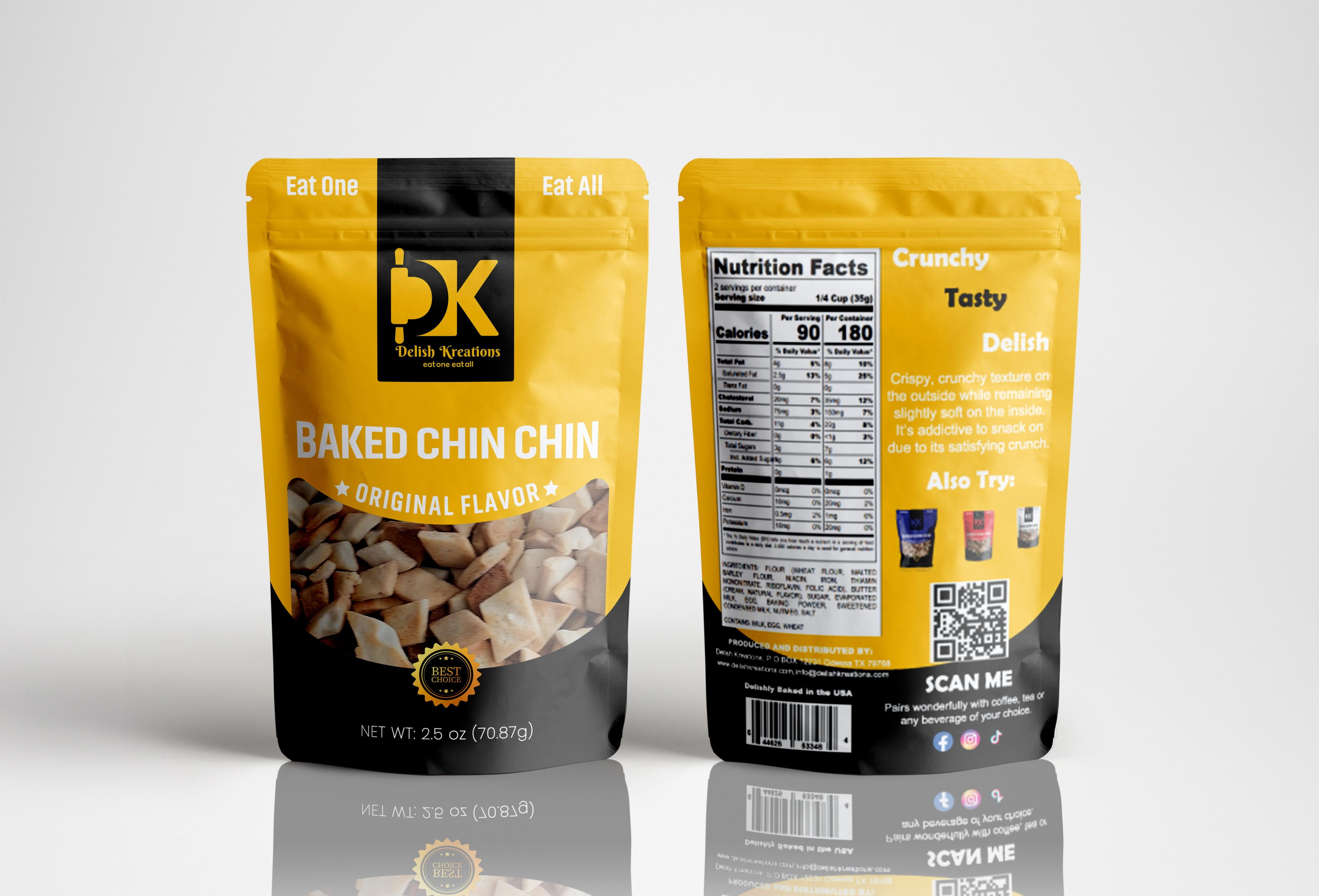 ChinChin African Snacks Family Pack 4.5 Lbs - Crispy Crunchy West African Treat, No Preservatives - View #3