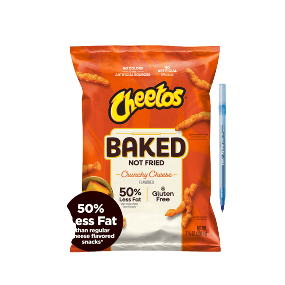 Baked Crunchy Cheese Flavored Snacks 7.62 oz