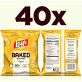 thumbnail image 1 of Baked Lay's Original Potato Crisps, 0.875 oz Bags, 40 Count, Bundled By Shoppyway, 1 of 5