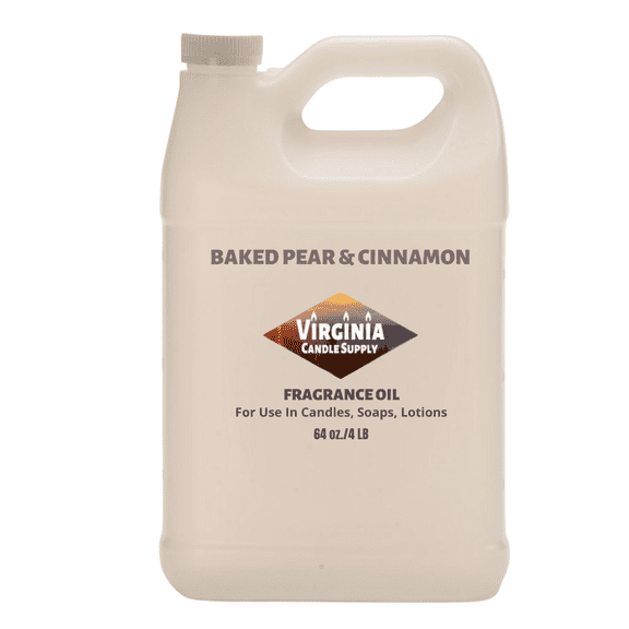 Baked Pear & Cinnamon Fragrance Oil (Our Version of The Brand Name) (8 LB) for Candle Making, Soap Making, Tart Making, Room Sprays