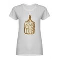 thumbnail image 1 of Baked With Love Cool Design Shaped T-Shirt Women -Image by Shutterstock, Female Small, 1 of 2