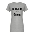 thumbnail image 1 of Baked With Love  Shaped T-Shirt Women -Image by Shutterstock, Female Medium, 1 of 2