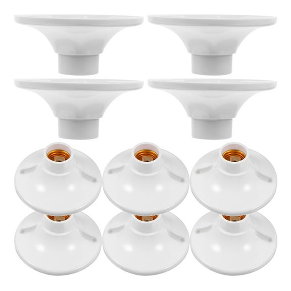 Bakelite Lamp Holder Lamps Base Lightbulb Socket Replacement Ceiling Fitting 10 Pcs