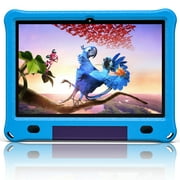Baken Android 12 Kids Tablet 10.1 inch with Case, 3GB RAM 64GB, IPS Touch Screen, Quad-Core,1280x800 | Wi-Fi6 | 6000mAh | Google Certified(Blue)